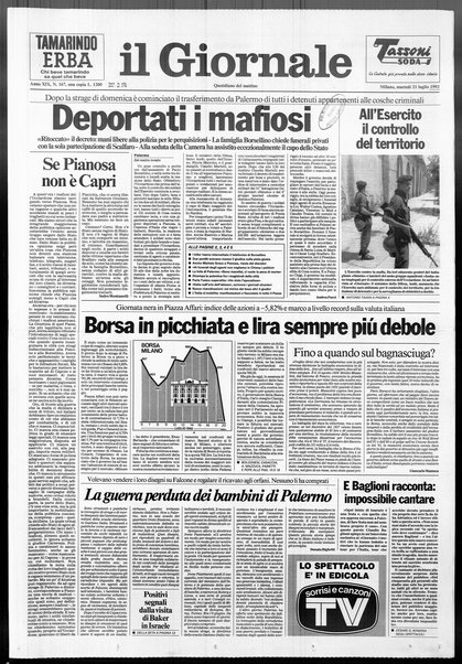 Il giornale : quotidiano del mattino